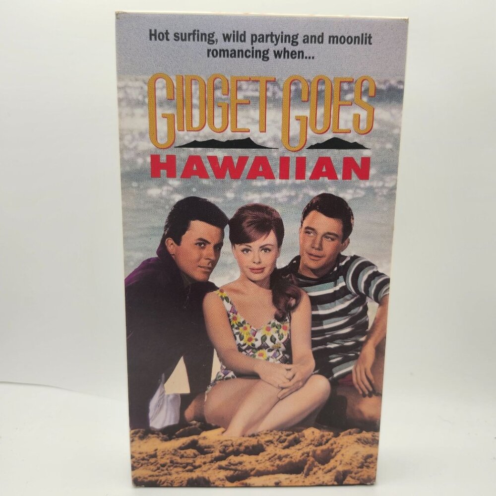 Gidget Goes Hawaiian VHS 1990 Columbia Pictures Home Video Comedy Classic